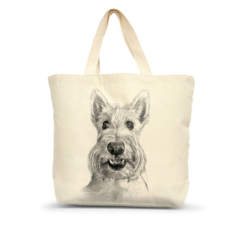 Sunny the Scottie Large Tote
