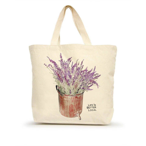 Lavender Large Tote