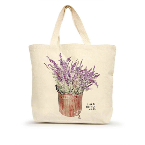Lavender Large Tote