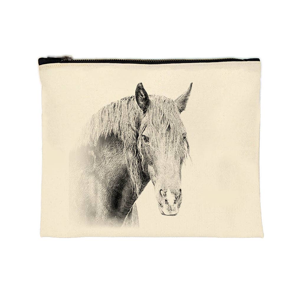 Horse #2 Zippered Pouch