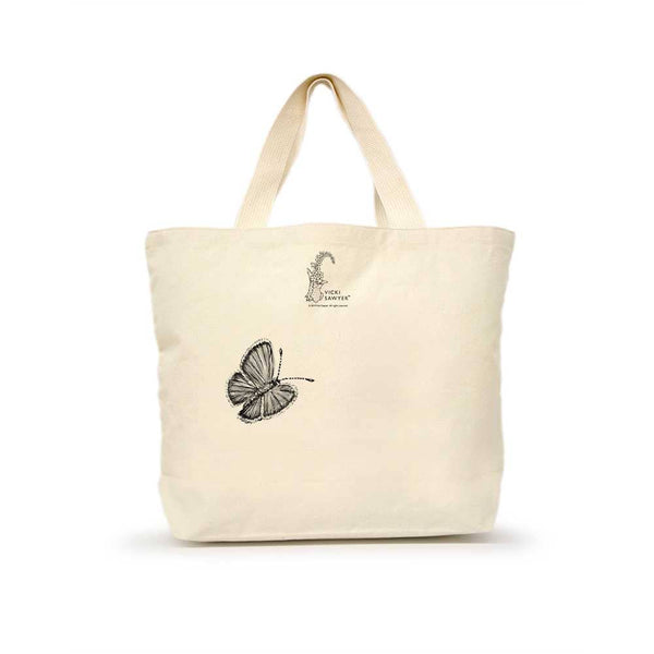 Little Owls Large Tote (with Border)