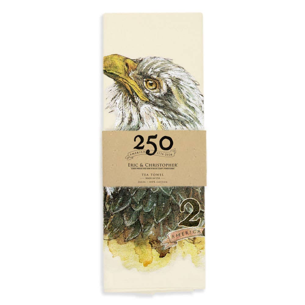 Eagle Tea Towel