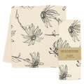 Floral Tea Towel (Black Pepper)