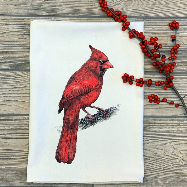 Cardinal Tea Towel