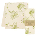 Floral Tea Towel (Key Lime Color)