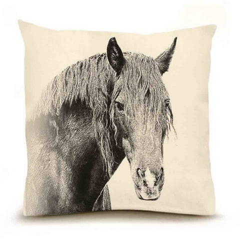 Horse 2 Large Pillow