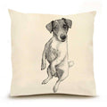 Jack Russell Large Pillow