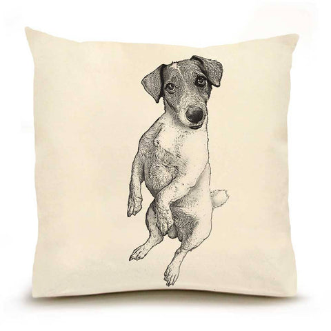 Jack Russell Large Pillow