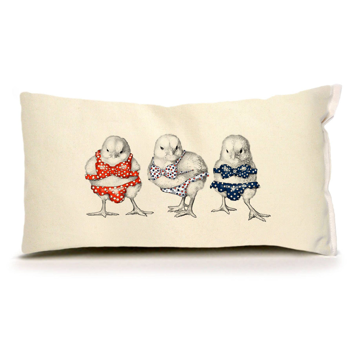 Bikini Chicks Americana Pillow