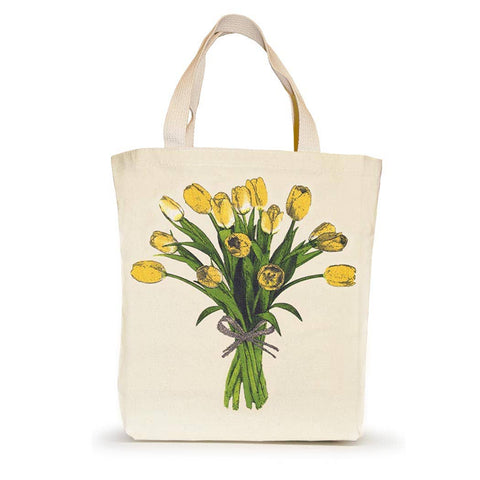 Spring Tulips Small Tote