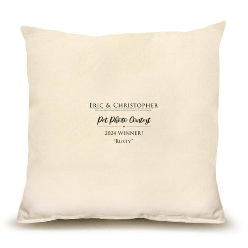 Goat Medium 14 x 14 Pillow - "Rusty"