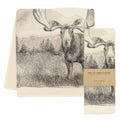 American Woodlands Collective Moose Tea Towel