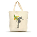 "Gambol Azimuth" Long Snout Seahorse Medium Tote