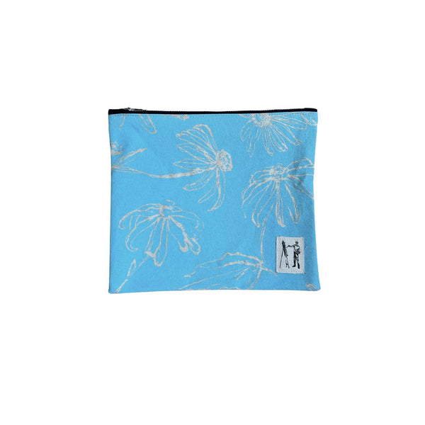 Coastal Blue Zippered Pouch