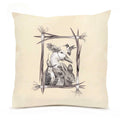 A Few Good Friends Large Pillow (with Border)