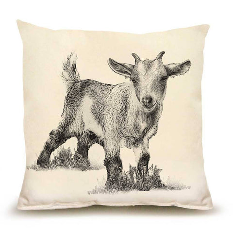 Goat 3 Medium Pillow