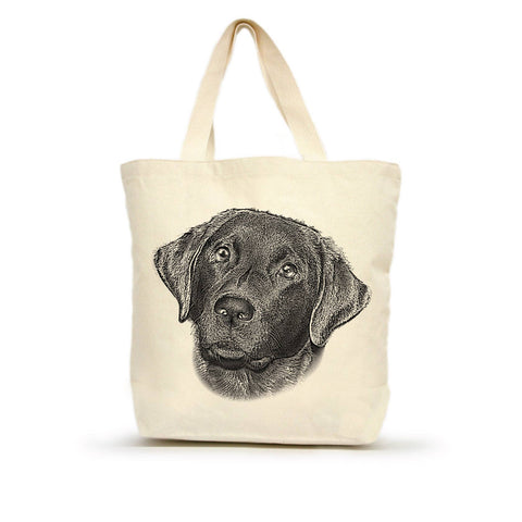 Black Lab Medium Tote
