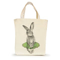Bunny Tutu Small Tote - Green