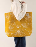 Black Eyed Susan Large Tote (Sunshine Yellow)