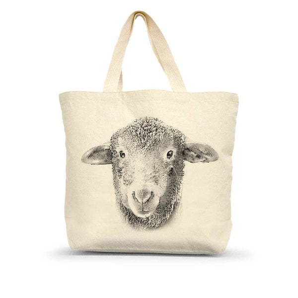 "Purl" Sheep #3 Large Tote