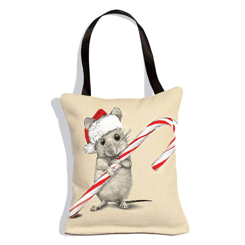 Santa Mouse Christmas Ornament