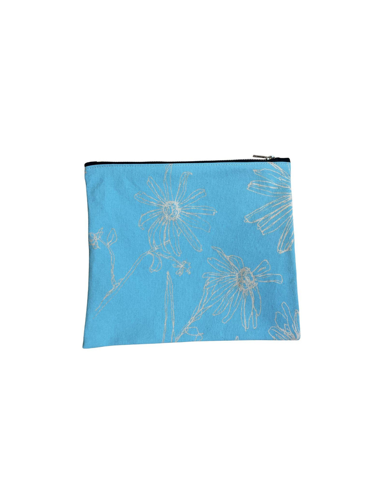 Coastal Blue Zippered Pouch