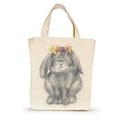 "Floofers" the Easter Bunny Tote