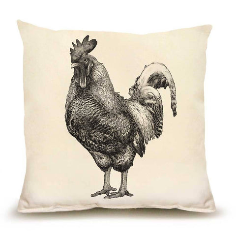 Rooster 2 Medium Pillow