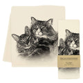 NEW "Cuddle Cats" Tea Towel